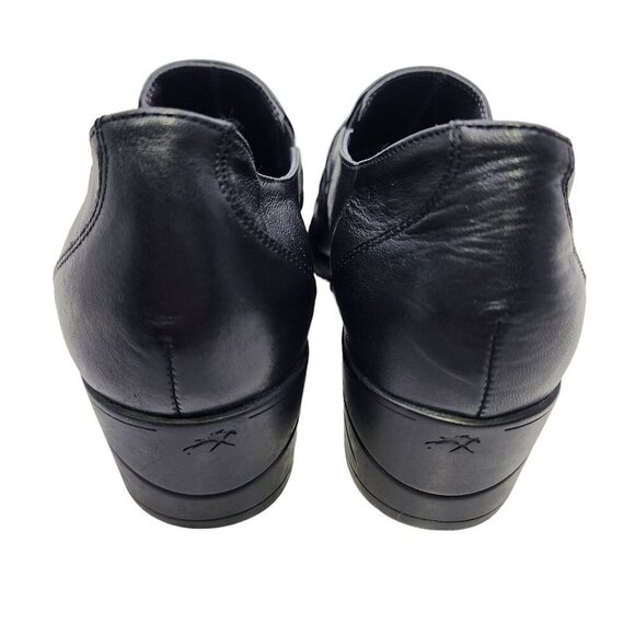 Fluchos Charis F0942 Women's Comfort Slip-On Shoes Size 39 Black Leather - Picture 4 of 13